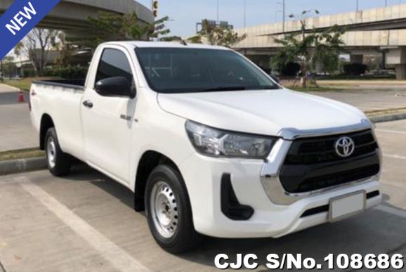 Toyota Hilux in White for Sale Image 0