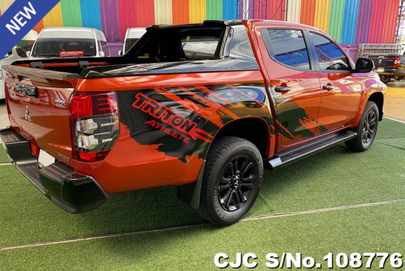 Mitsubishi Triton in Orange for Sale Image 2