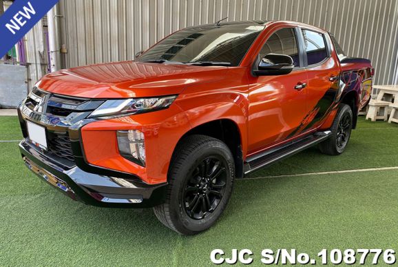 Mitsubishi Triton in Orange for Sale Image 3