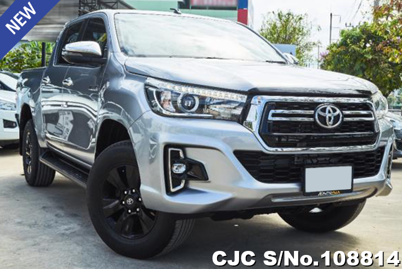 2018 Toyota Hilux Gray for sale | Stock No. 108814 | Japanese Used Cars ...