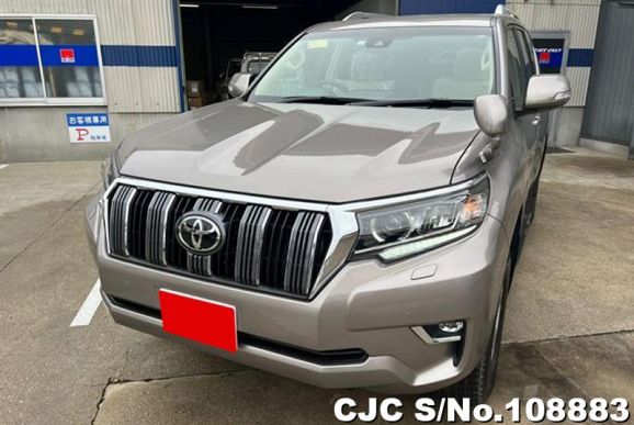 Toyota Land Cruiser Prado in Brown for Sale Image 3