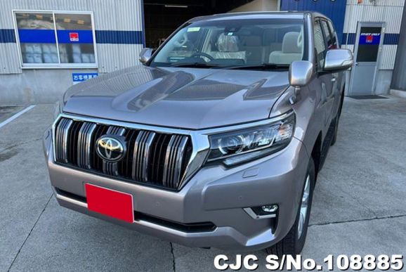 Toyota Land Cruiser Prado in Brown for Sale Image 3