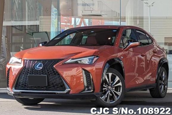 Lexus UX 250H in Orange for Sale Image 3