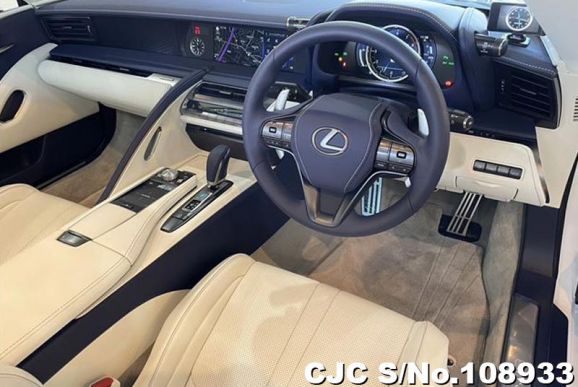 Lexus LC500 in Pearl for Sale Image 7