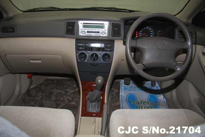 2002 Toyota Corolla White for sale | Stock No. 21704 | Japanese Used ...