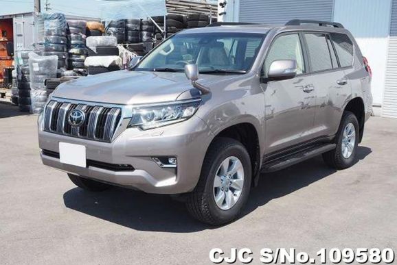 Toyota Land Cruiser Prado in Gray for Sale Image 3