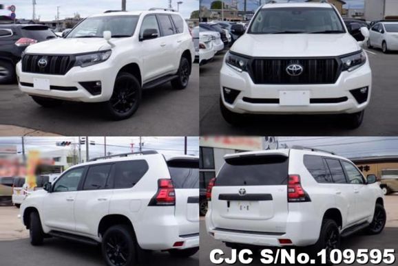 Toyota Land Cruiser Prado in White for Sale Image 0