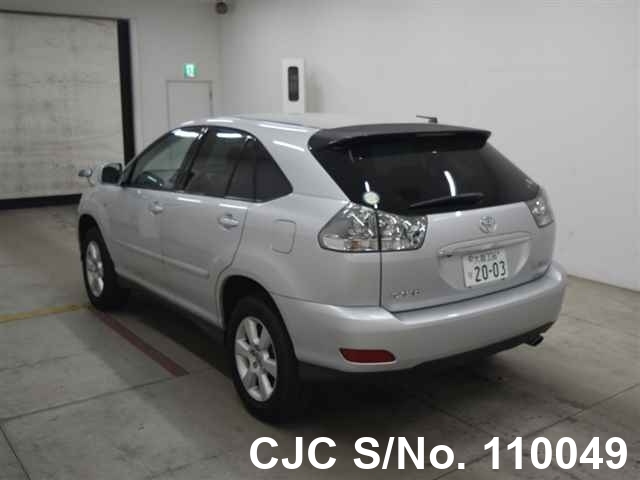 2009 Toyota Harrier Silver for sale | Stock No. 110049 | Japanese Used ...