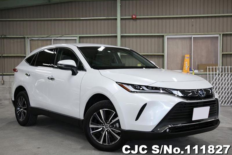 2023 Toyota Harrier White for sale | Stock No. 111827 | Japanese Used ...