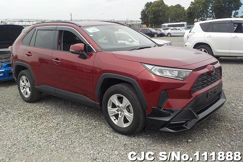 2020 Toyota Rav4 Red for sale | Stock No. 111888 | Japanese Used Cars ...